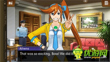 文字冒险类型游戏《逆转裁判5》IOS评测