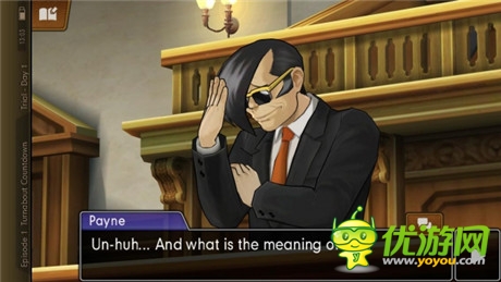 文字冒险类型游戏《逆转裁判5》IOS评测