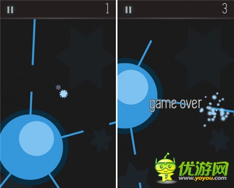 虽然新潮但超难!智慧型手机动作游戏《orbit》介绍