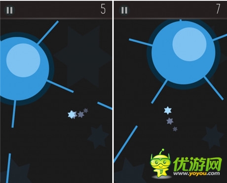 虽然新潮但超难!智慧型手机动作游戏《orbit》介绍