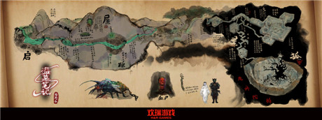 欢瑞游戏公布首章全景地图 深度诠释《盗墓笔记S》