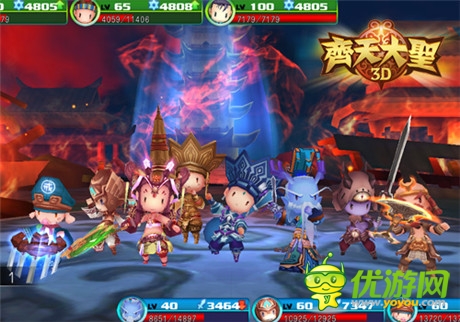 萌妖斗凶神 蓝港《齐天大圣3D》今日梦幻开测