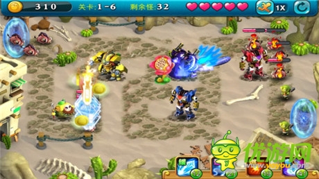 Q萌机甲塔防手游《果宝勇士》即将安卓首发