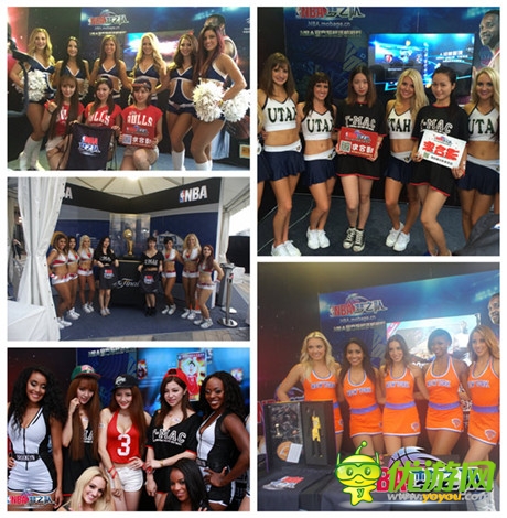 《NBA梦之队》完美谢幕 四大辣妹添福利