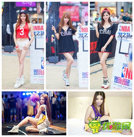 《NBA梦之队》完美谢幕 四大辣妹添福利