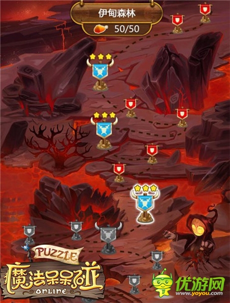 从冰川到戈壁 探秘《魔法呆呆碰》战斗副本