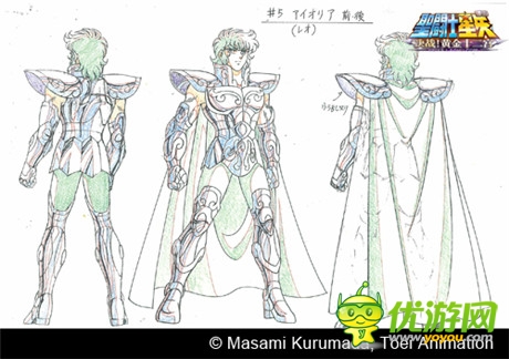 东映正版授权《圣斗士星矢》手游原画曝光