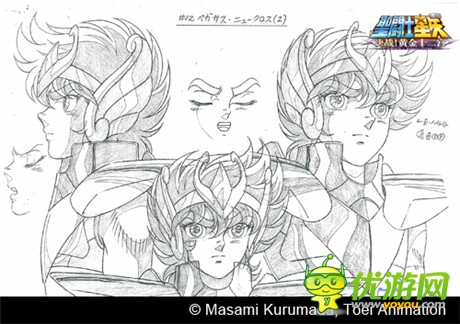 东映正版授权《圣斗士星矢》手游原画曝光