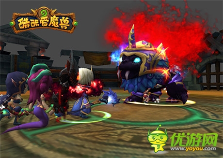 公会崛起《酷酷爱魔兽》iOS新版今日上架