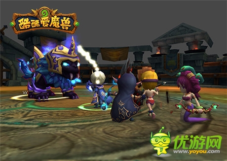 公会崛起《酷酷爱魔兽》iOS新版今日上架