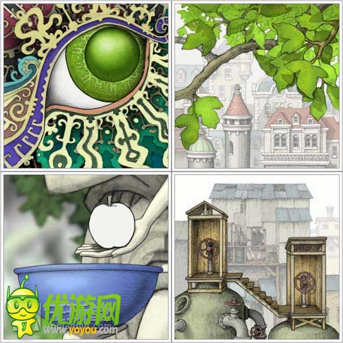 手绘艺术风解谜游戏《画中世界》将推移动版