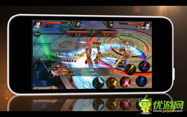 百人同屏十步一杀 《武侠外传》指尖团战战过瘾