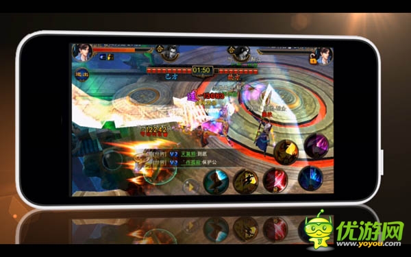 百人同屏十步一杀 《武侠外传》指尖团战战过瘾