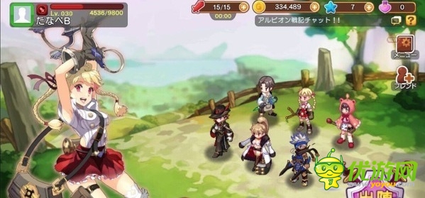 RPG新作《LINE阿尔比恩战记》秋季发布