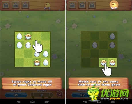 碰撞小鸡达成进化《Chicken Scramble》试玩