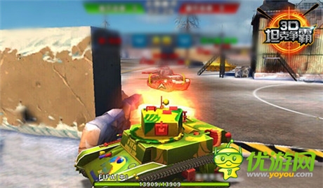 奇妙战斗《3D坦克争霸》之功勋坦克实力