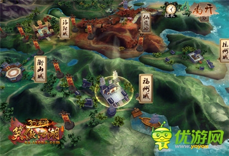 揭《笑傲江湖3D手游》R-Sync技术 构建真实江湖