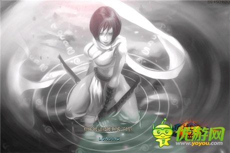 纯白斗衣冷艳封魔《红刃OL》忍女形象定音