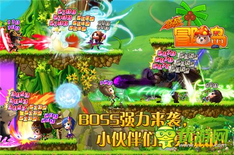 七大活动狂送千万现金《疯狂冒险岛》不删档封测