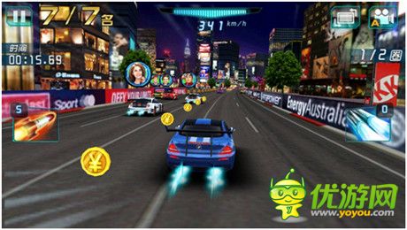 领略速度与《极速前进》官方手游今日首发