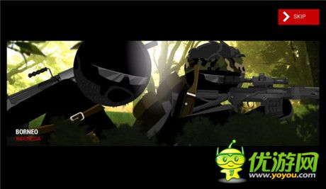 《Stick Squad》以火柴人为主角的美剧风格狙击游戏