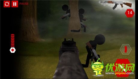 《Stick Squad》以火柴人为主角的美剧风格狙击游戏