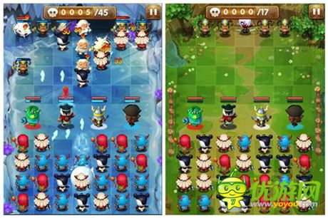 RPG动作三消手游《魔法呆呆碰》PVP战斗玩法