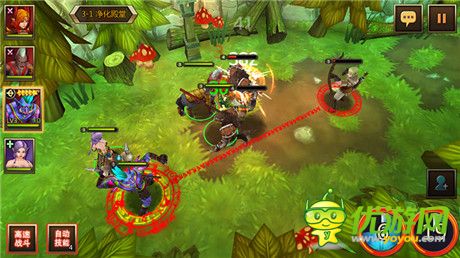 畅游公布3D手游《不灭的战士》定义魔幻策略RPG