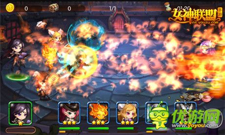 《女神联盟》手游公测首周流水1548万 7日留存35%