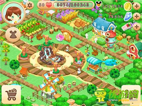 模拟经营策略游戏《DisneyDreamIsland》重温儿时梦