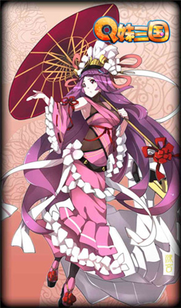 知名台湾画师绘制 51wan自研《Q妹三国》原画赏析