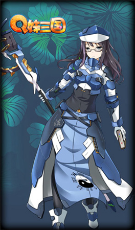 知名台湾画师绘制 51wan自研《Q妹三国》原画赏析