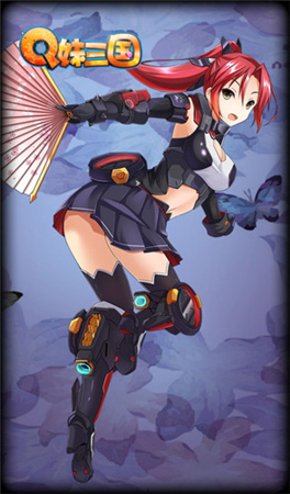 知名台湾画师绘制 51wan自研《Q妹三国》原画赏析