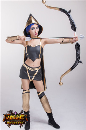 《刀塔帝国》美女高玩团招新 你敢来战吗?