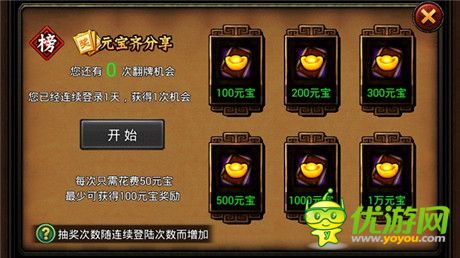 版本更新 天拓游戏《三国名将》福利全收集
