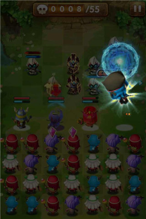 《魔法呆呆碰》IOS越狱测评：混合型的消除玩法