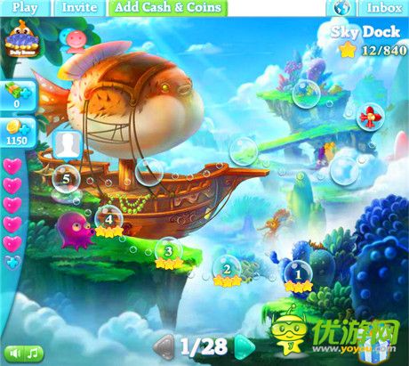 三消手游大作《小鱼爱消除（Fish Epic）》上架安卓