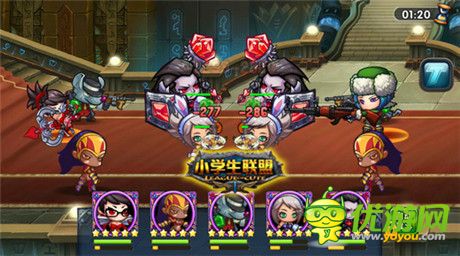 称霸史诗大陆《小学生联盟》PVP玩法大盘点