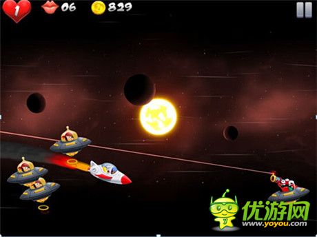 中国定制 地心引力跑酷《太空小妞》用户零门槛