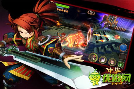 “划”时代动作手游《中华英雄传3D》今日开测