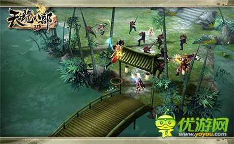 凌波微步再现江湖《天龙八部3D》新版今日公测