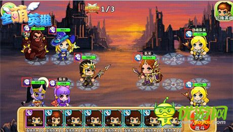 超强掌上对战体验《全萌英雄》三大阵营纷争