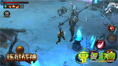 盛大3D电影级动作手游《炼狱战神》今日公布