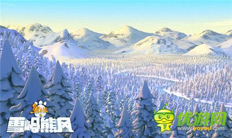 熊抱圣诞!熊出没之雪岭熊风同名手游预热截图首曝