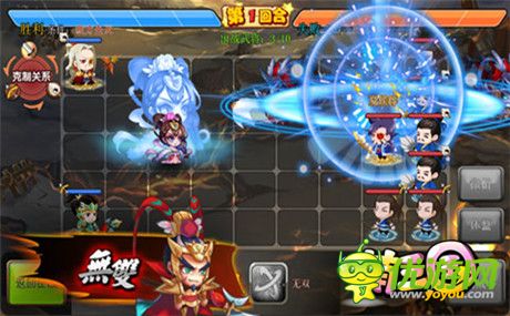 经典SNS游戏《萌三国》手游版 精彩战斗抢先看