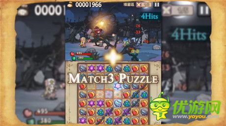 消除方块 RPG手游新作《Hero Emblems》曝光