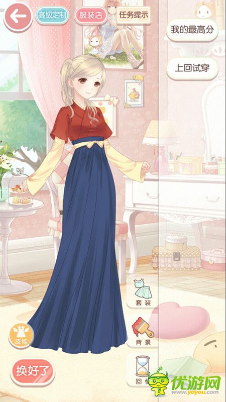 奇迹暖暖1-3来自云端帝国的绫罗攻略