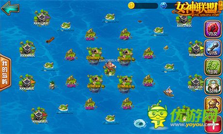荣耀之战《女神联盟》V1.5“海岛争夺”即将打响