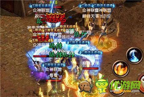 万人攻城血战不断《烈焰》封测19服火爆开启