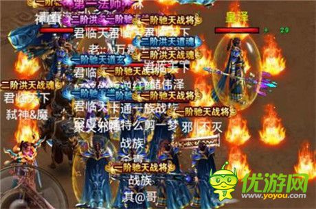 万人攻城血战不断《烈焰》封测19服火爆开启